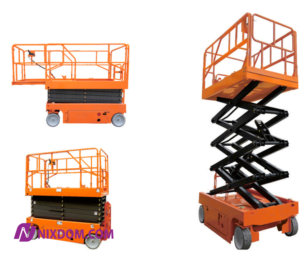 Self-Propelled Scissor Work Platform (working height 8000mm)